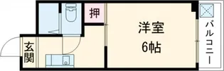 藤ハイツ【4階】の間取り