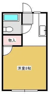 ラ・フォーレ21【2階】の間取り