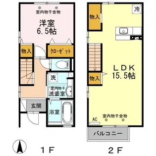 FELICITE(フェリステ) B棟の間取り