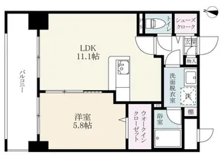 Sophia21堀川【3階】の間取り