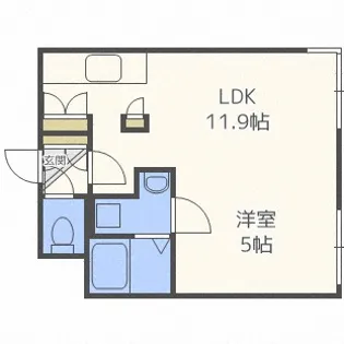 メゾンドール【2階】の間取り