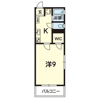 カーサ・ミア大津【2階】の間取り