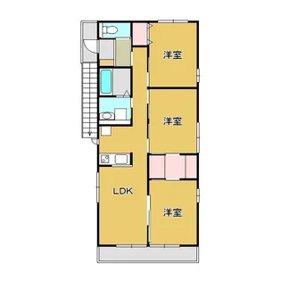 船岡テラスC【2階】の間取り