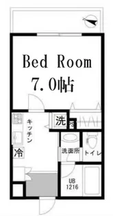 ブルーム【1階】の間取り