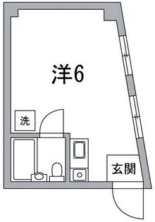 パインドール浅草【2階】の間取り