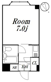 シャルム初台【2階】の間取り