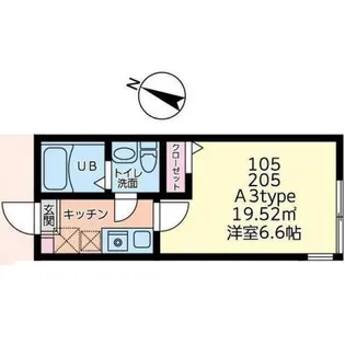 プラナス西谷 II【2階】の間取り