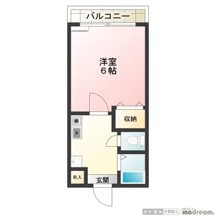 ハウズ高円寺【1階】の間取り