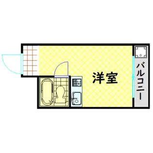 ラパンジール阿波座II【5階】の間取り