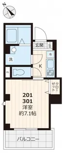 カーサ シンセラ オグ【2階】の間取り