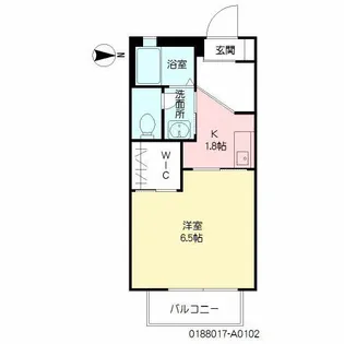 ソシアコート荏隈【1階】の間取り
