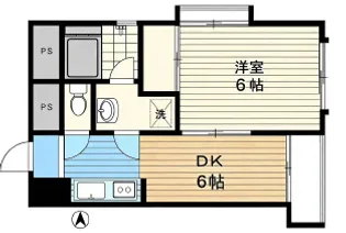 ハイライフ桜台【8階】の間取り