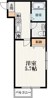 パルゼパークサイド吉祥寺【3階】の間取り