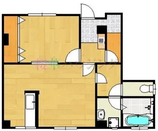 メイプルガーデン溝の口【1階】の間取り