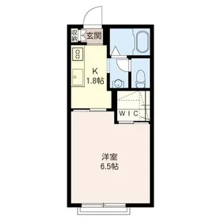 シャーメゾン野沢【1階】の間取り