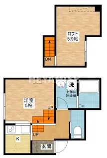 シジエム【2階】の間取り