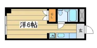 第三西野ビル【4階】の間取り