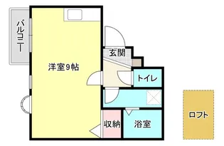 レリブ野口【3階】の間取り