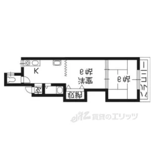 ハイツマルゲン【2階】の間取り