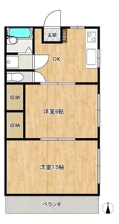 ルミエール【1階】の間取り