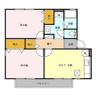 コンフォート豊田【2階】の間取り