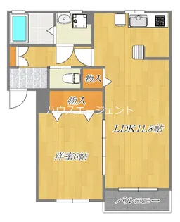 アルテスタ葛西【2階】の間取り