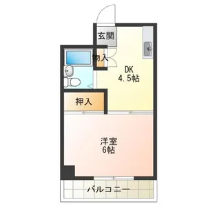 ラパンジール大国III【12階】の間取り