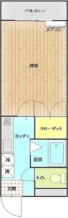 Cadog Lily【2階】の間取り