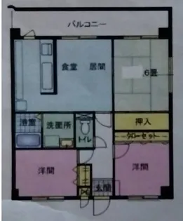 カンファ―21【3階】の間取り