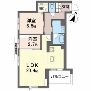 Le・Ecracie【3階】の間取り