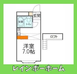 ベルピア北柏第6-2【1階】の間取り