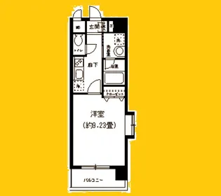 RESIAS新横浜【6階】の間取り