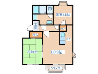 メゾン ド プラム【2階】の間取り