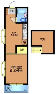 雅17ワイズ【2階】の間取り
