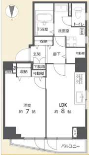 パーク・ハイム文京春日【6階】の間取り