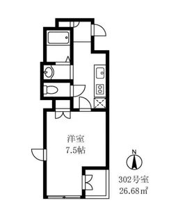 LUビル【3階】の間取り