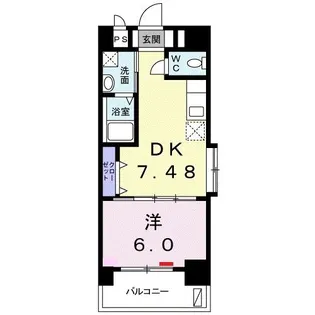 アビタシオン・コリーヌ【8階】の間取り