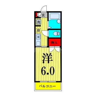 ベルトゥリーハイツ【2階】の間取り