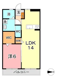 ソニート【3階】の間取り