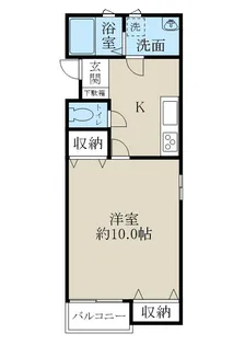 ハレクラニI【2階】の間取り