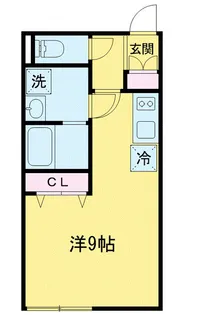 LEGALAND三軒茶屋【2階】の間取り