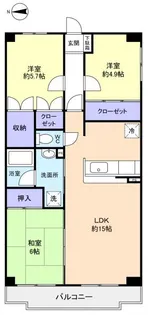 アークソシア【2階】の間取り