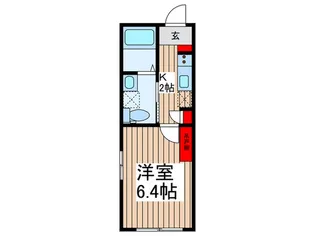 クリスクロス目黒【3階】の間取り