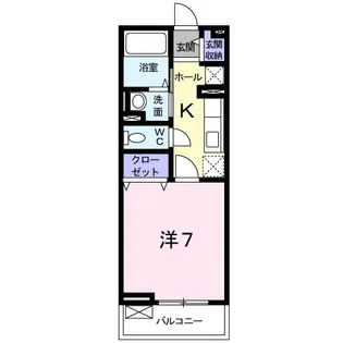 ブリーゼK【2階】の間取り