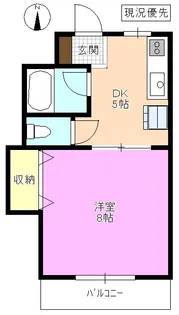 アビタシオンハラ【1階】の間取り