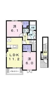 リアン【2階】の間取り