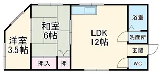 松浦ビル【3階】の間取り