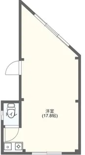 テーベ白金台【3階】の間取り