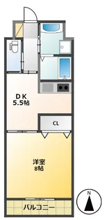アルヴィータ【3階】の間取り