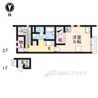 レオネクストフェリチタ美崎【2階】の間取り